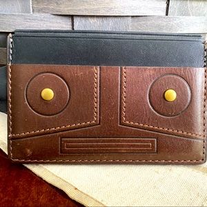 Fossil Robot Man Slim Card Wallet
